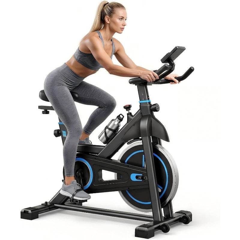 APP‑Enabled Adjustable Home Stationary Exercise Bike