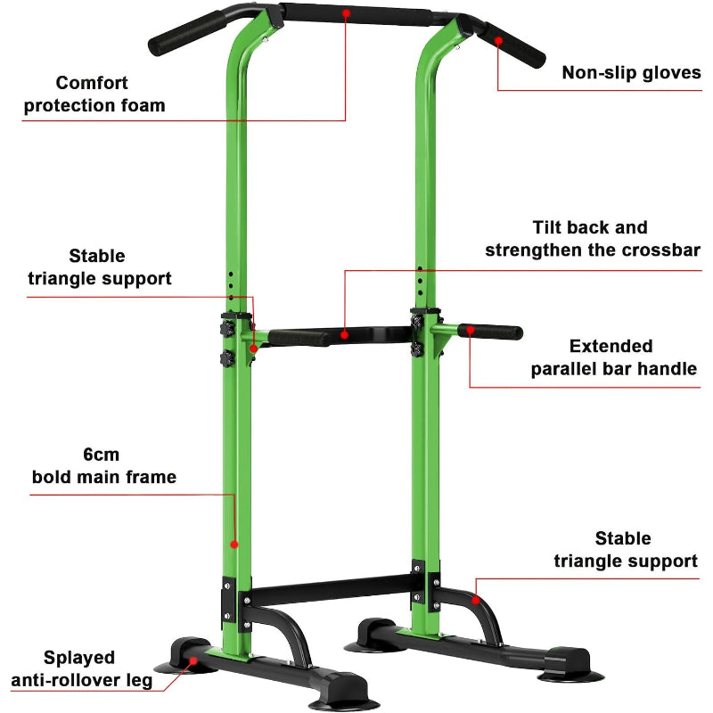 Multi‑Function Power Tower Dip Station