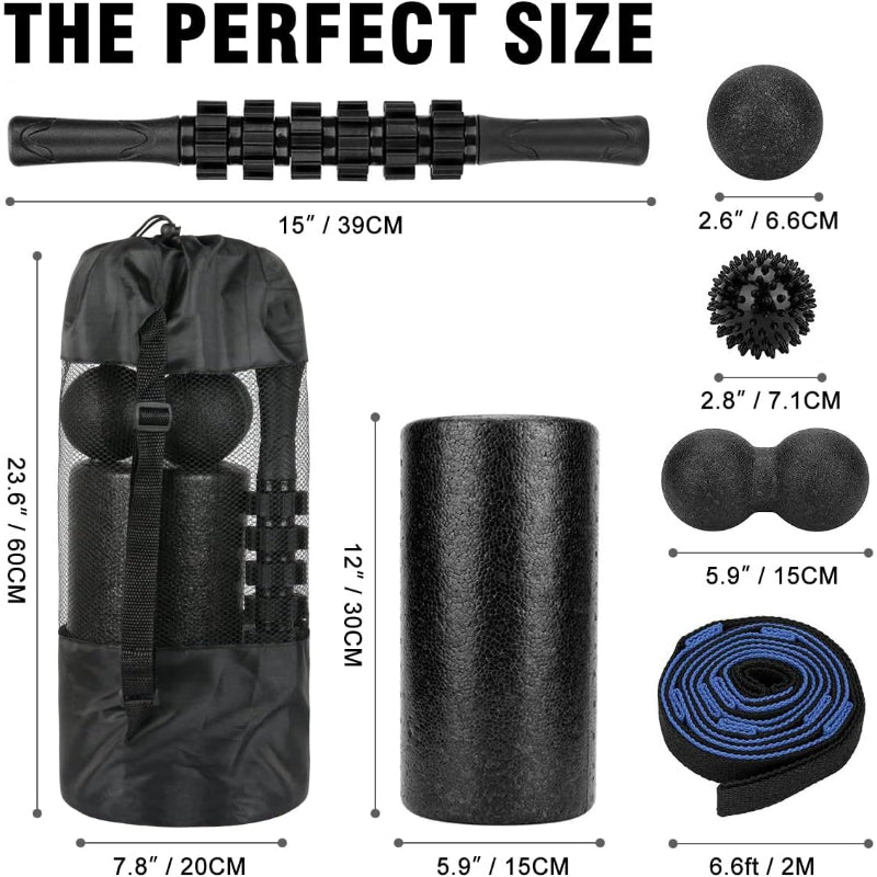 High‑Density Foam Roller Set