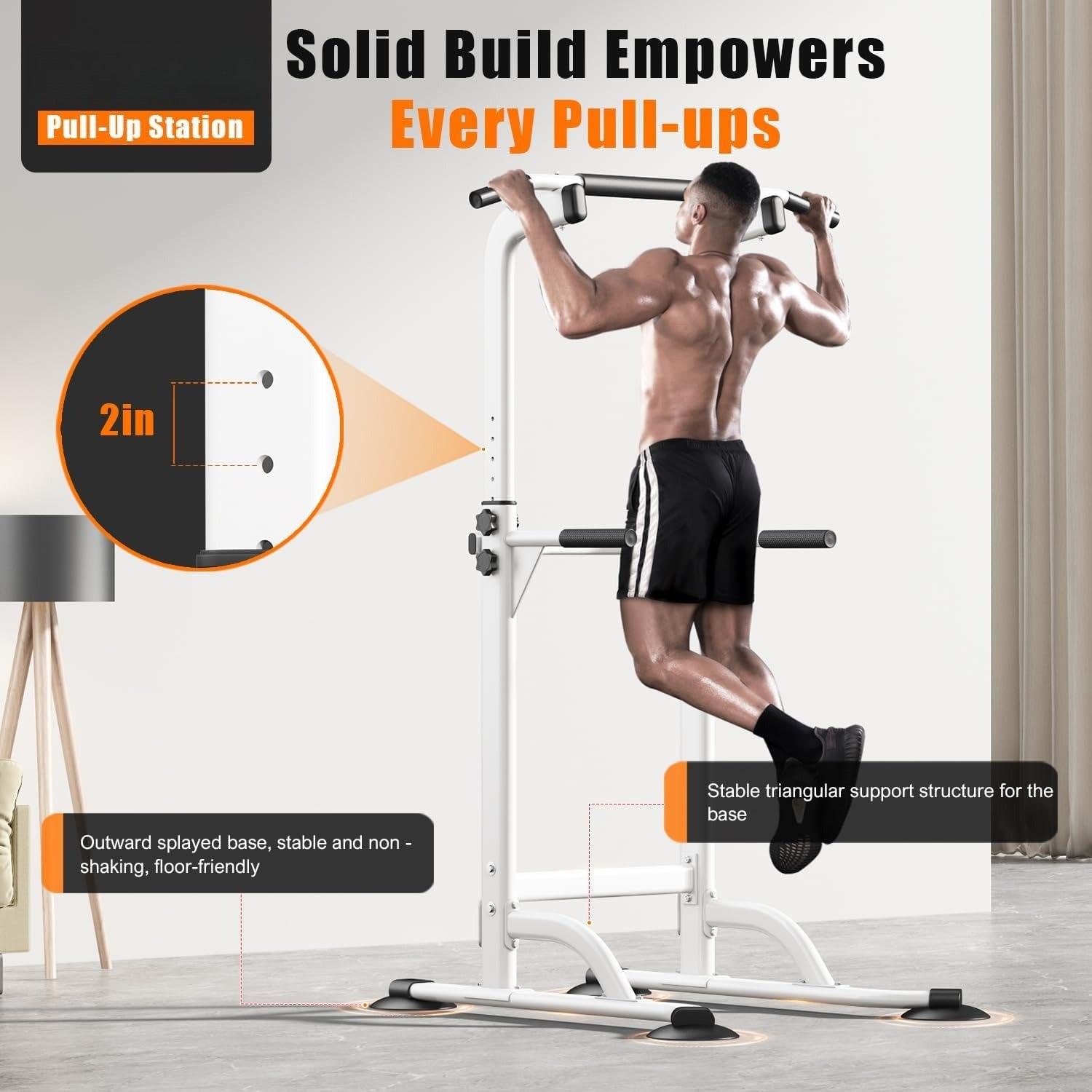 Adjustable Multi‑Function Power Tower