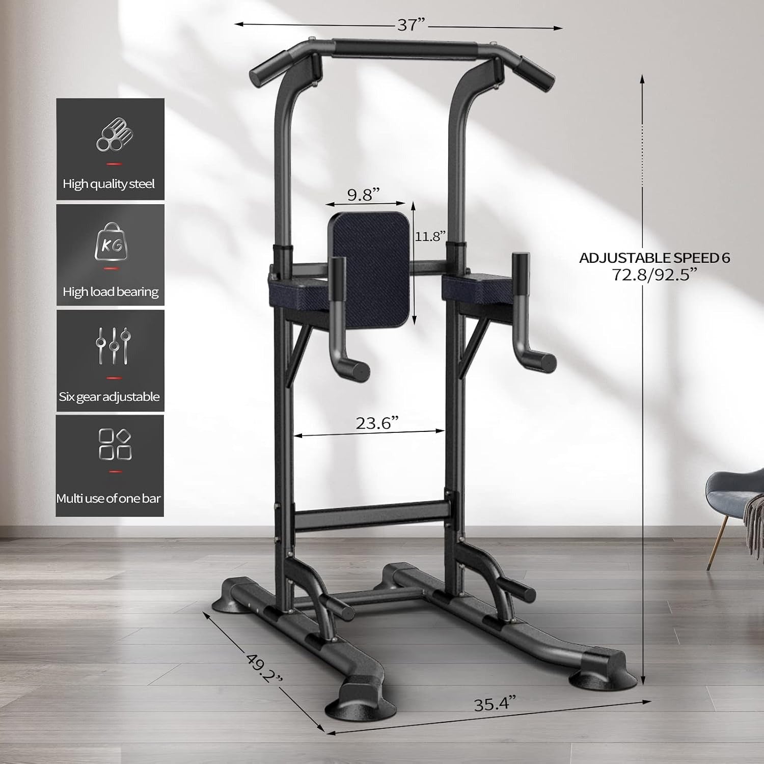 Adjustable Multi‑Function Power Tower