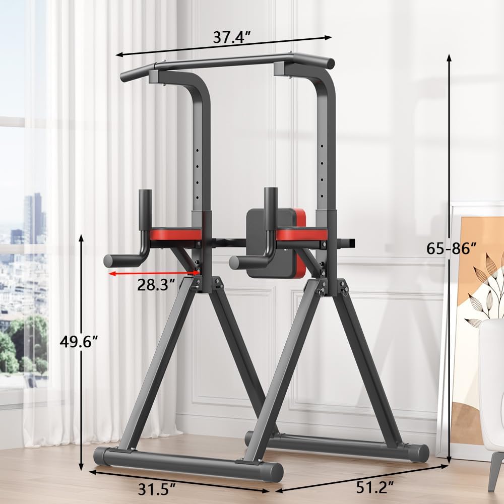Foldable Adjustable Power Tower