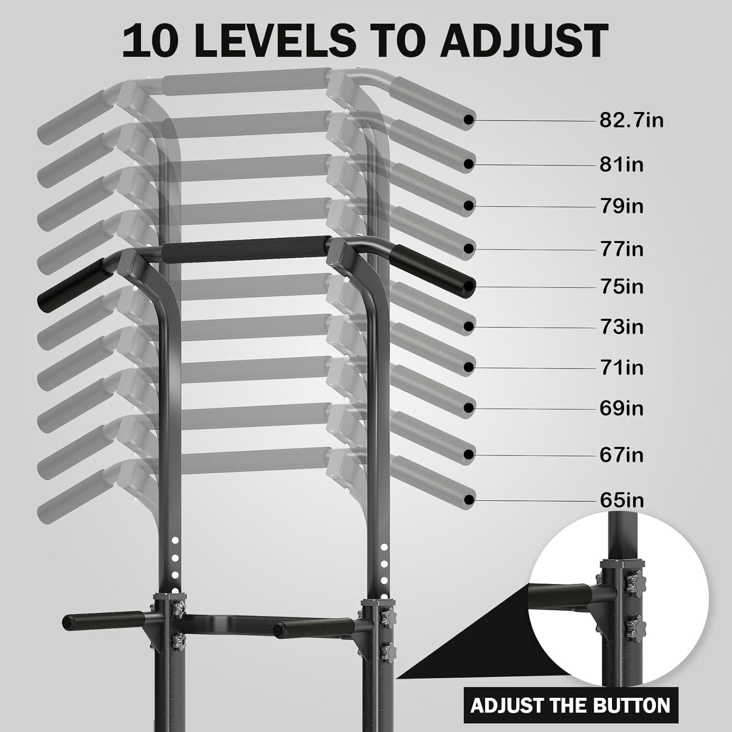 Adjustable Multi‑Functional Power Tower