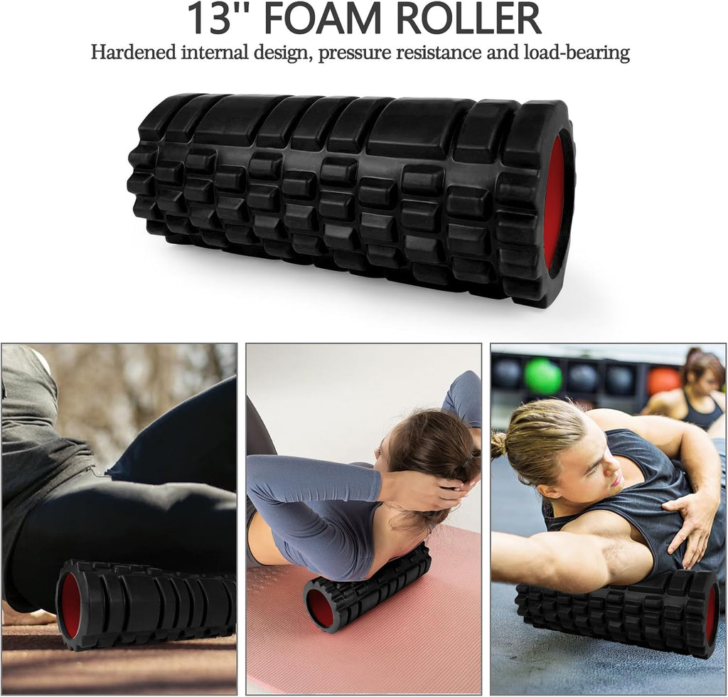 5‑in‑1 High‑Density Foam Roller Set