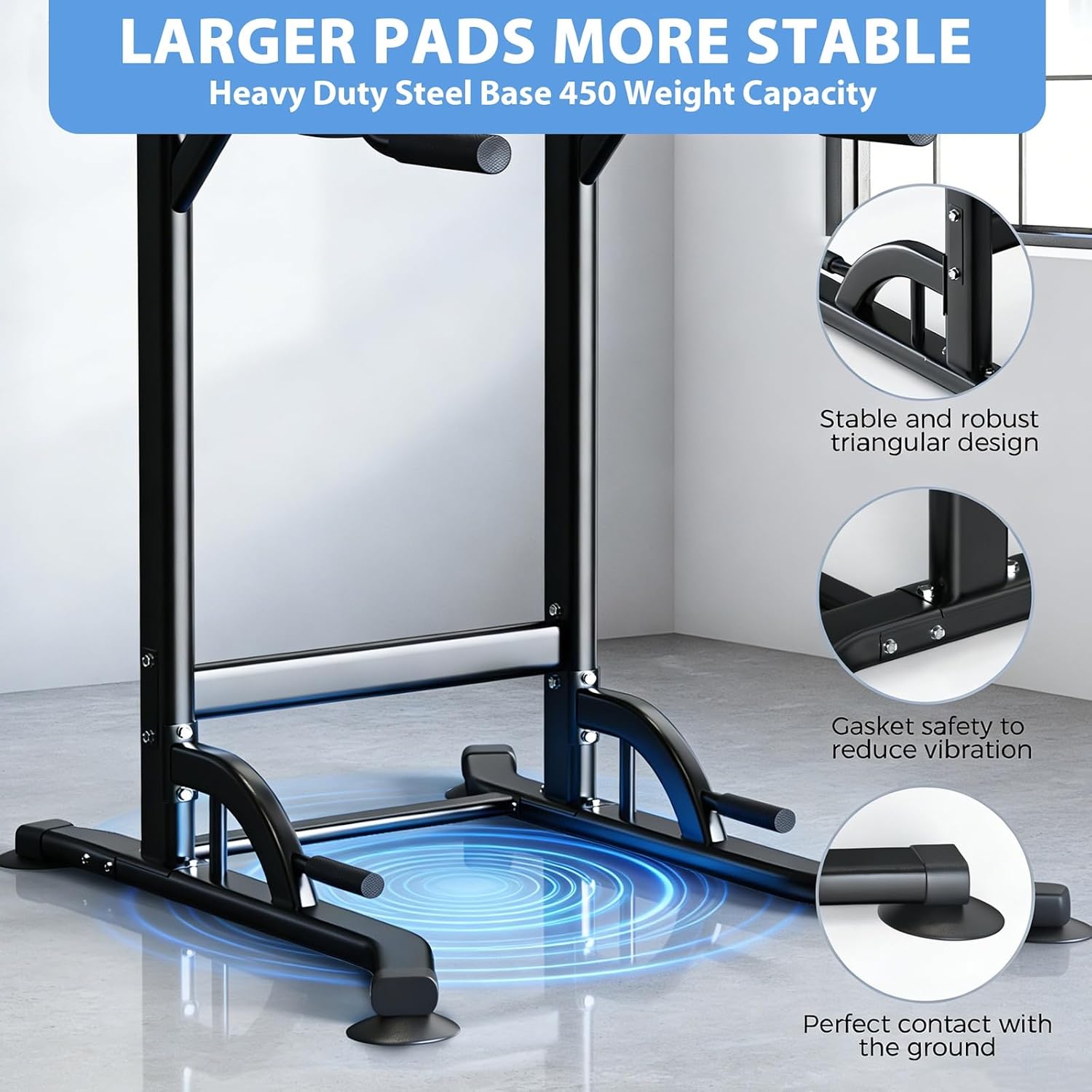 Multi‑Function Pull‑Up Dip Station