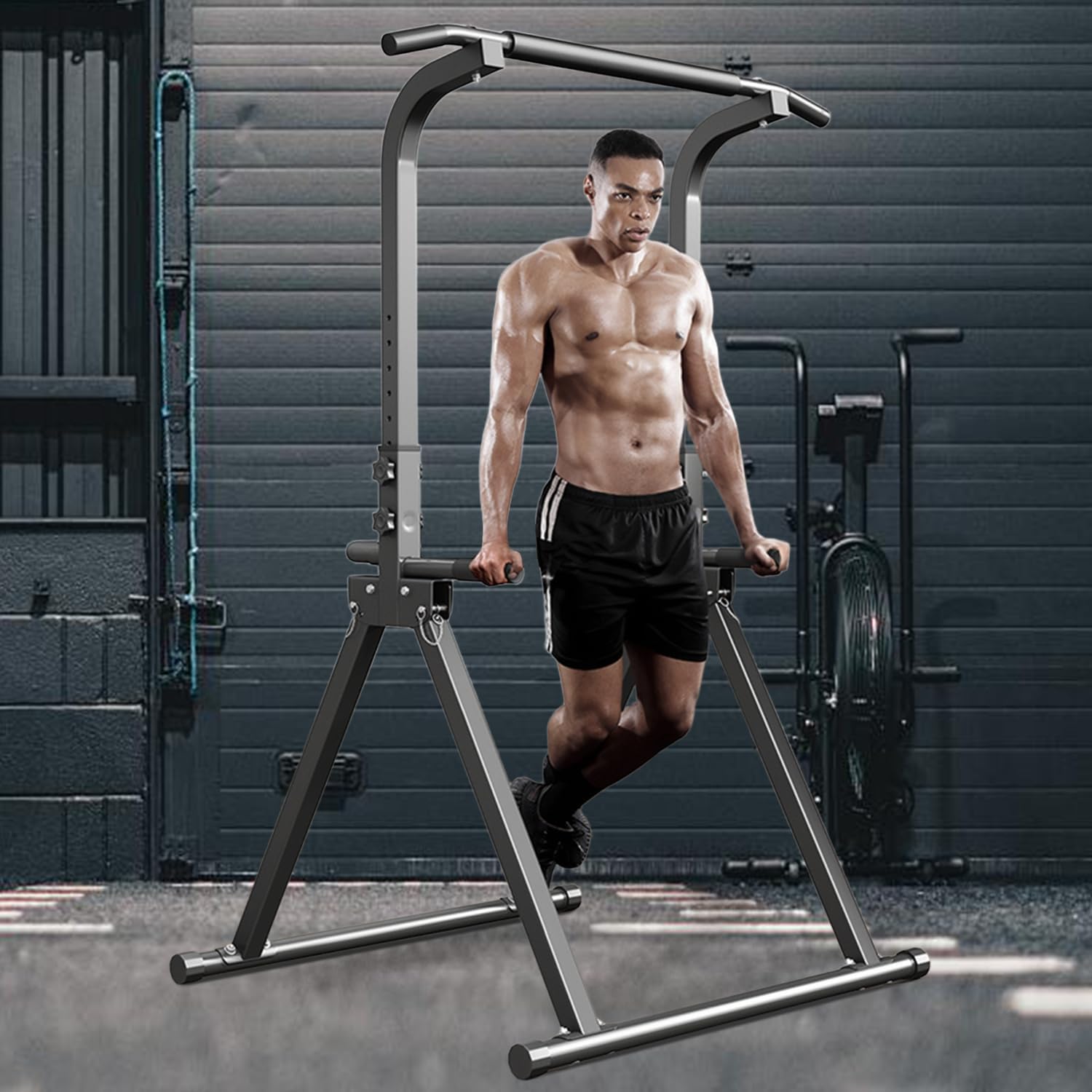 Foldable Free‑Standing Power Tower