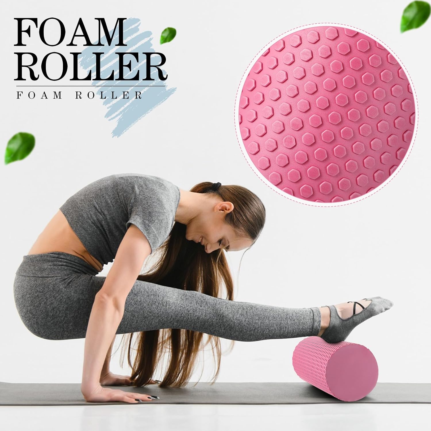 6‑Piece Foam Roller Massage Set