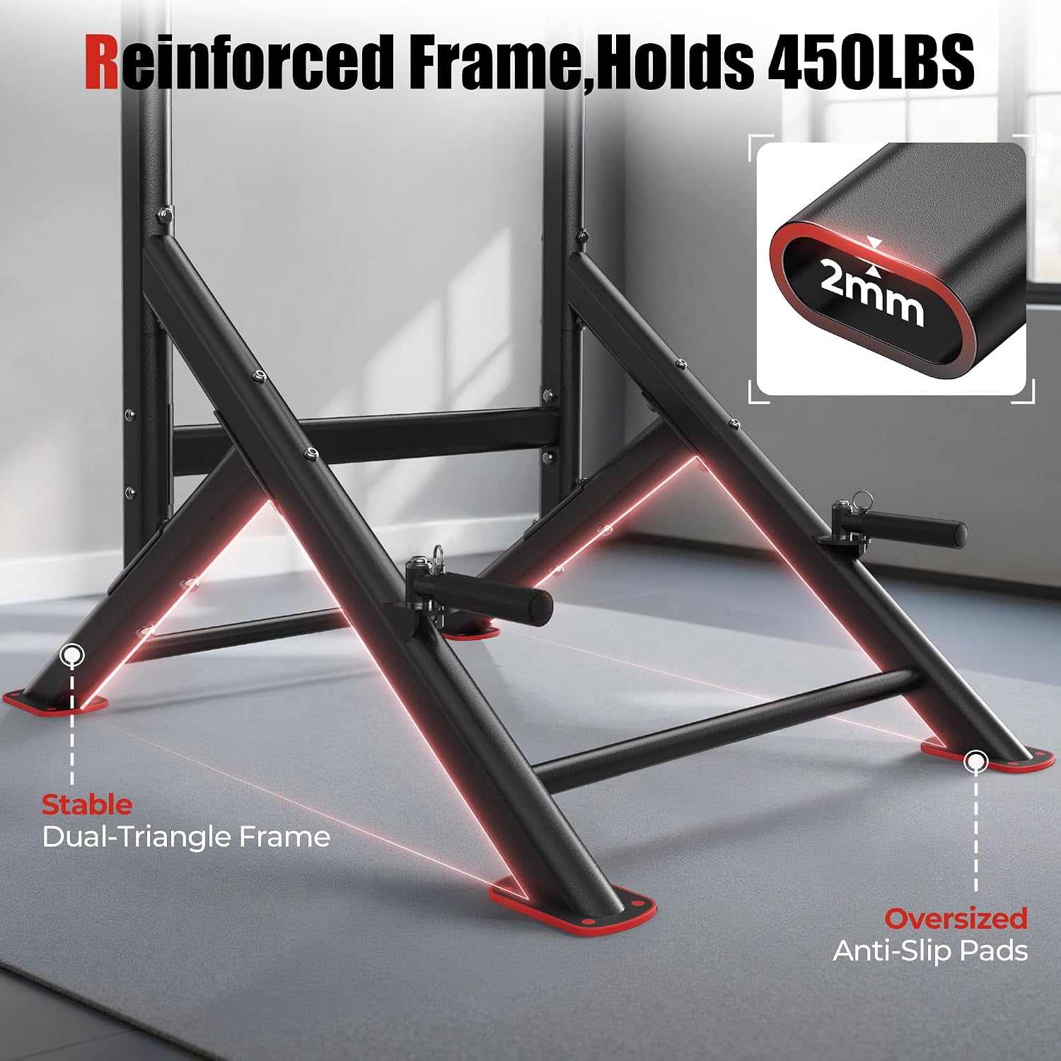 Free‑Standing Home Gym Power Tower
