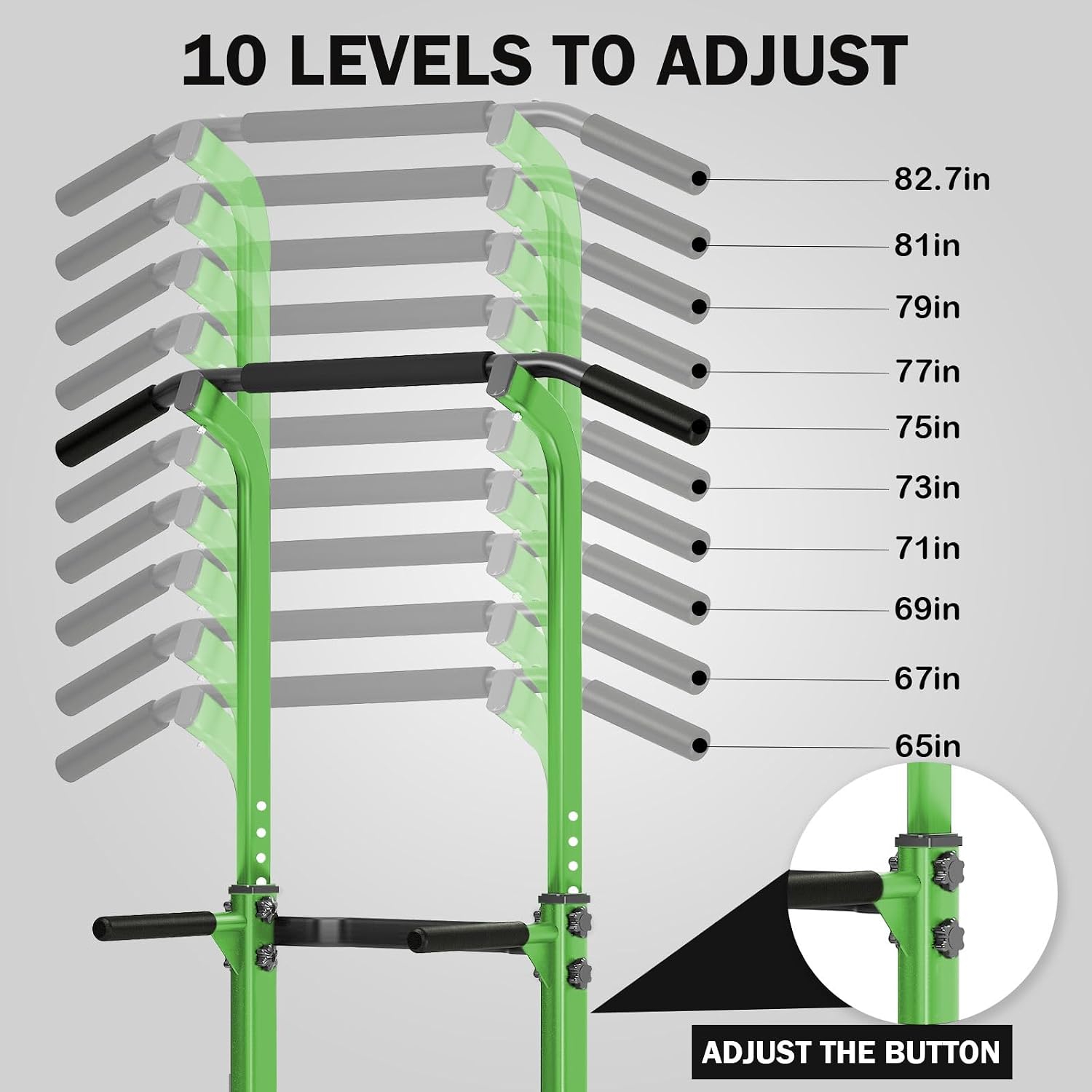 Multi‑Function Power Tower Dip Station