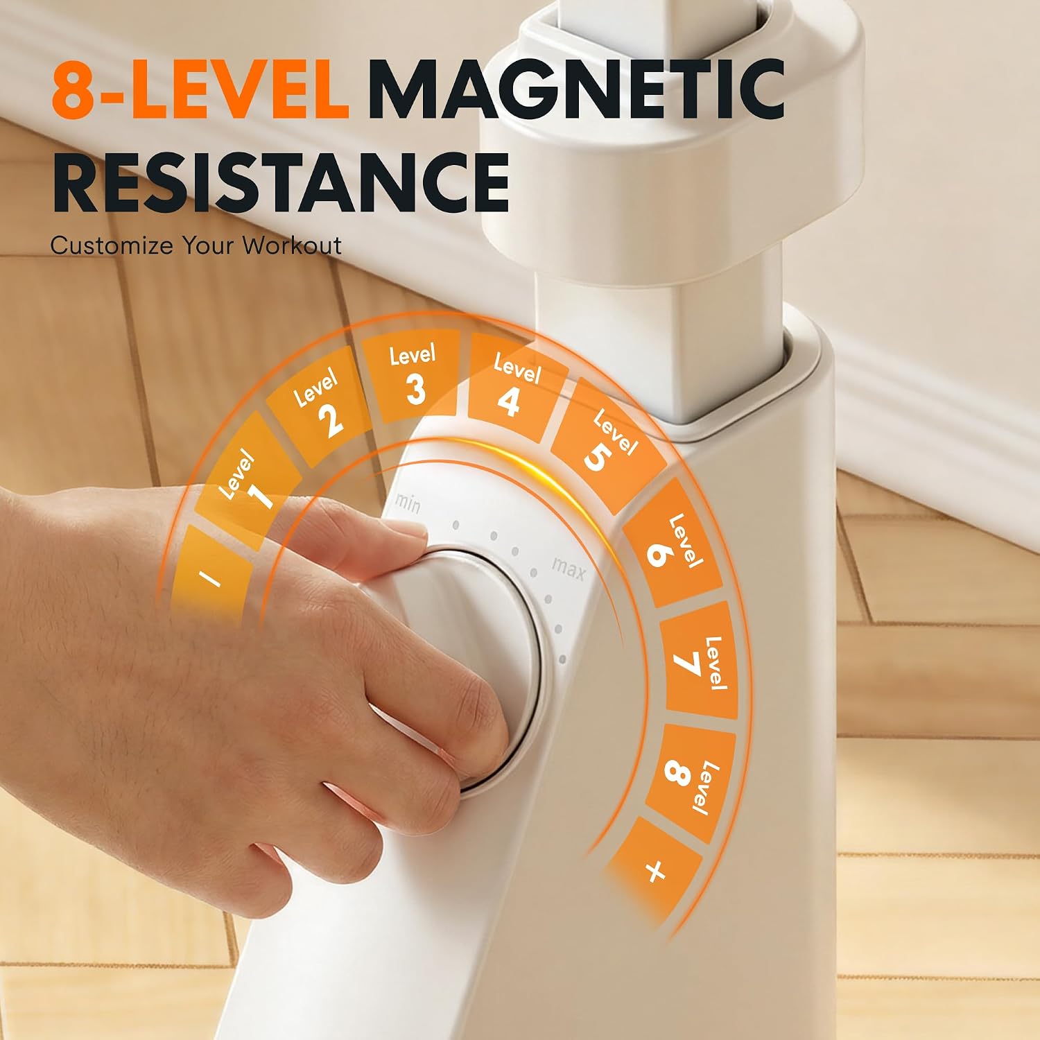 Stationary Exercise Bike with Removable Desktop