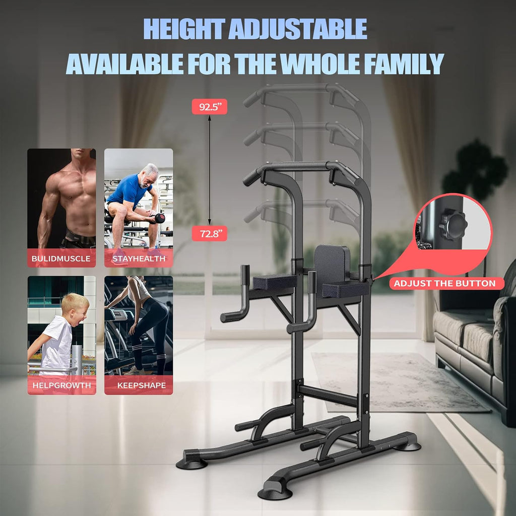 Adjustable Multi‑Function Power Tower