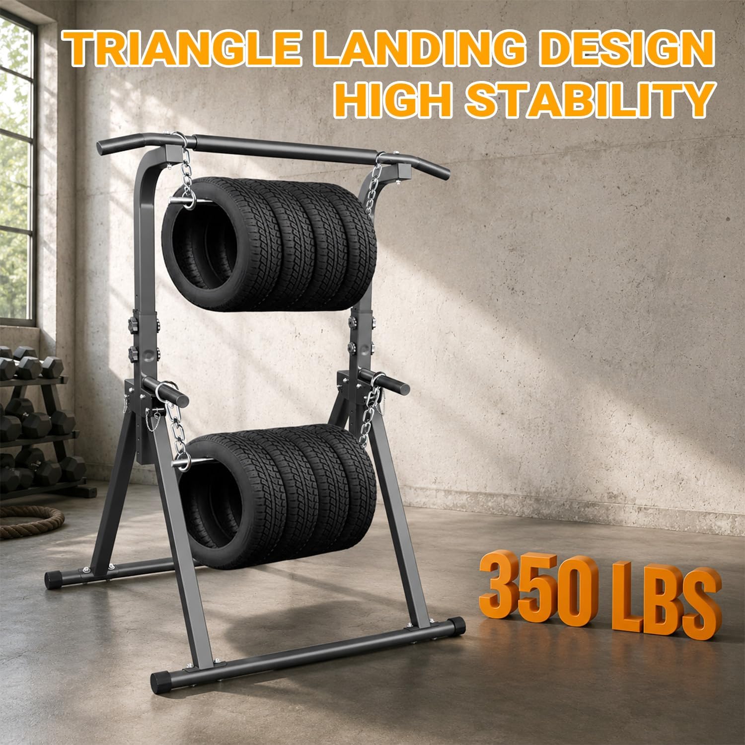 Foldable Free‑Standing Power Tower