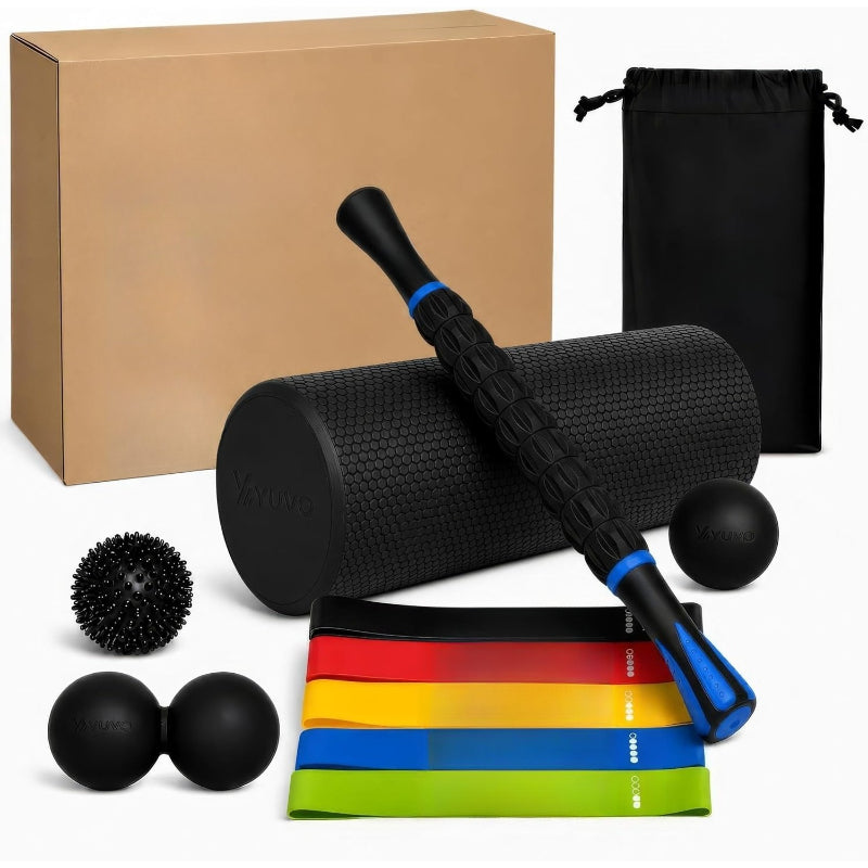6‑in‑1 High‑Density Foam Roller Set