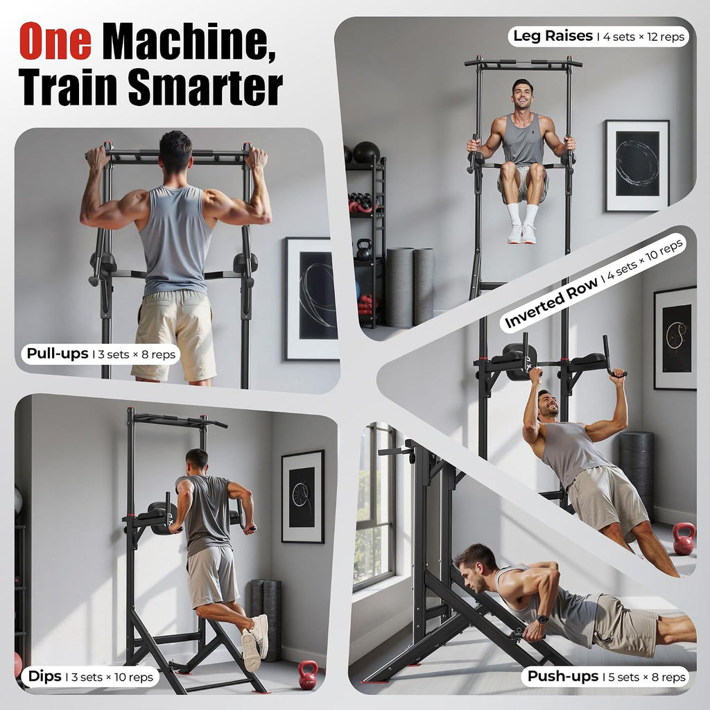 Free‑Standing Home Gym Power Tower
