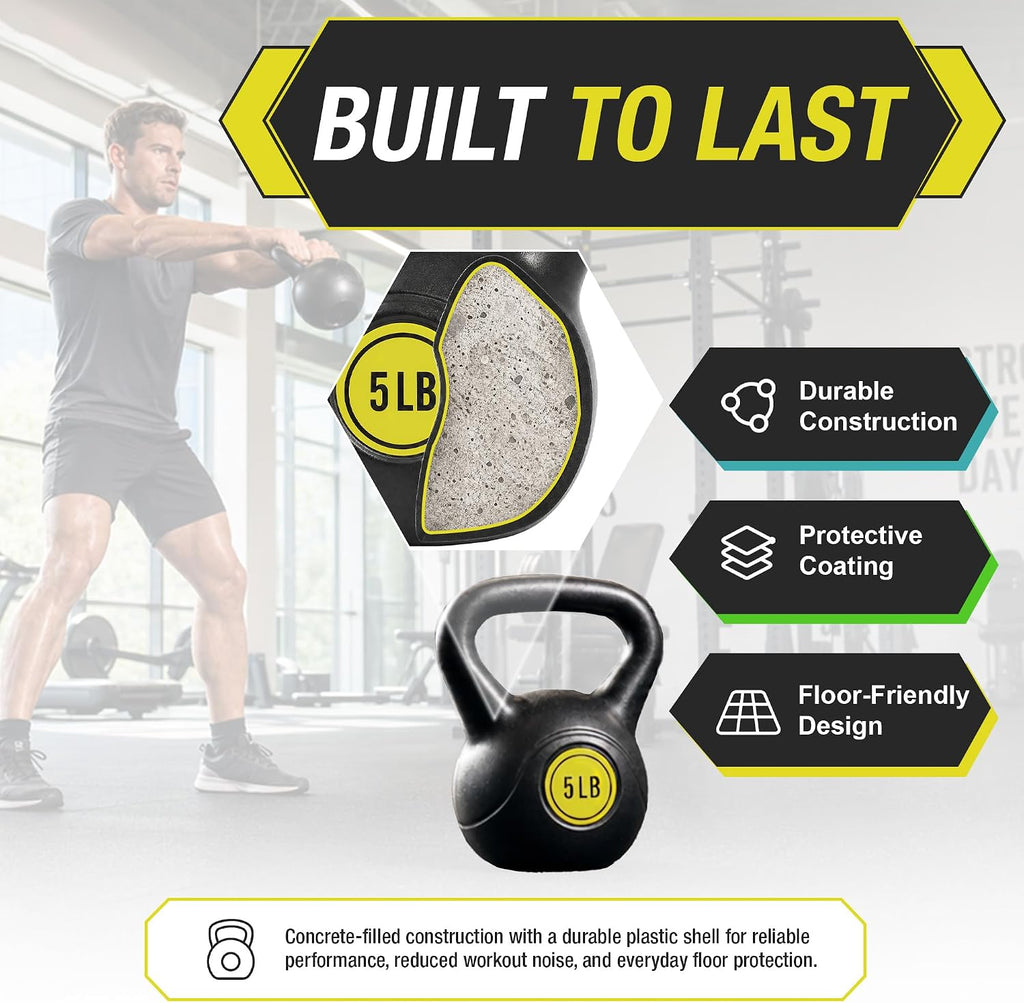 Strength‑Training Kettlebell Weight Set