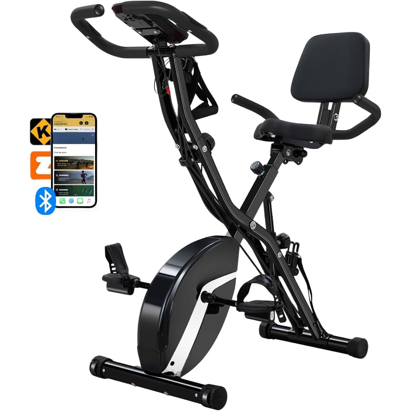 Foldable 5‑in‑1 Magnetic Exercise Bike