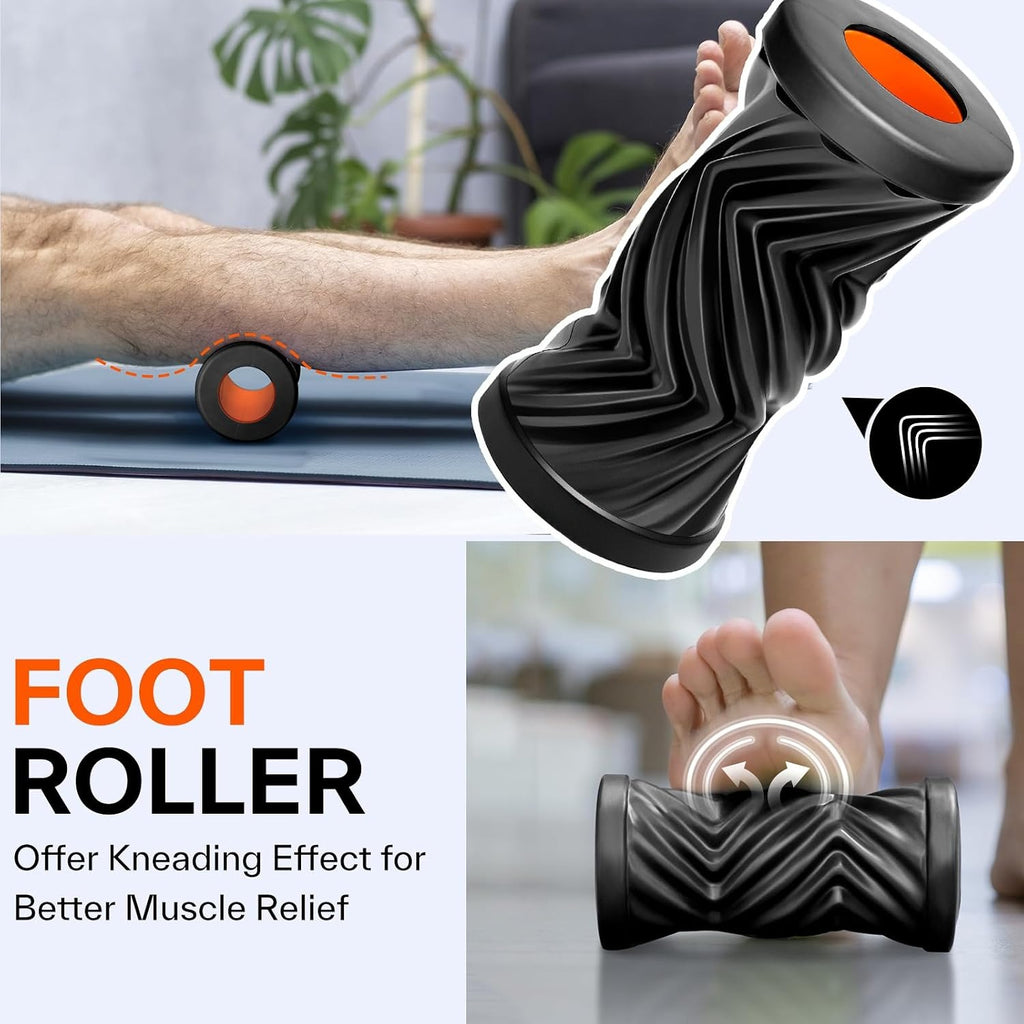 4‑in‑1 Pilates Foam Roller Kit