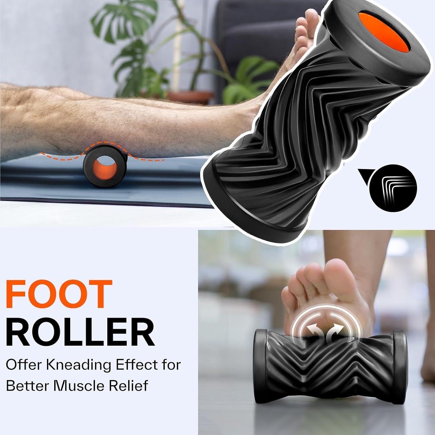 4‑in‑1 Pilates Foam Roller Kit