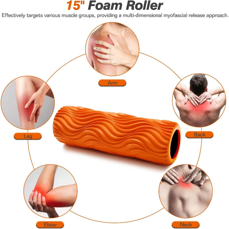5‑in‑1 Foam Roller Muscle Massage Set